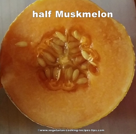 half muskmelon-450x441