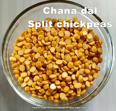 chana dal - split chickpeas - bengal gram