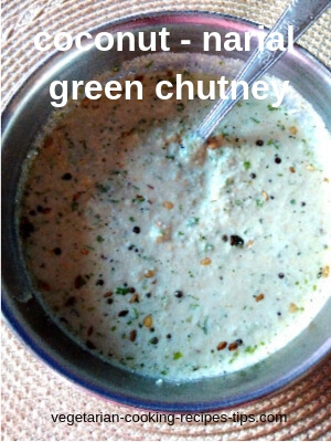 coconut narial green chutney