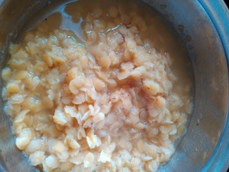 cooked toor/arhar dal