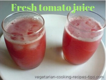 Once you know how to make tomato juice, you can easily add it to your breakfast. It is healthy and can be made within minutes. Make variations to the tomato juice recipe too according to your taste