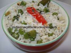 Green bean rice