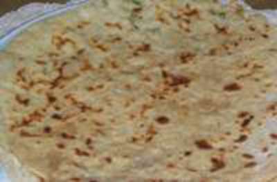 Aloo roti - Indian potato flat bread