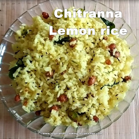 chitranna-lime-lemon rice