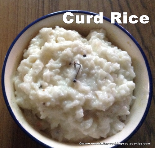 curd rice dahi bhat
