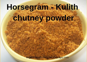 Horsegram - kulith - kulthi - huruli chutney powder