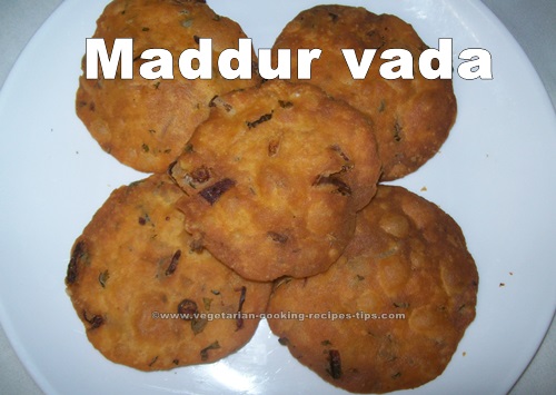 Maddur vade ready to eat